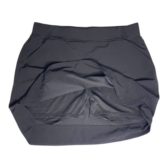 32 Degrees Cool Skort M Black Activewear Skirt w/ Inner Shorts - Picture 6 of 8